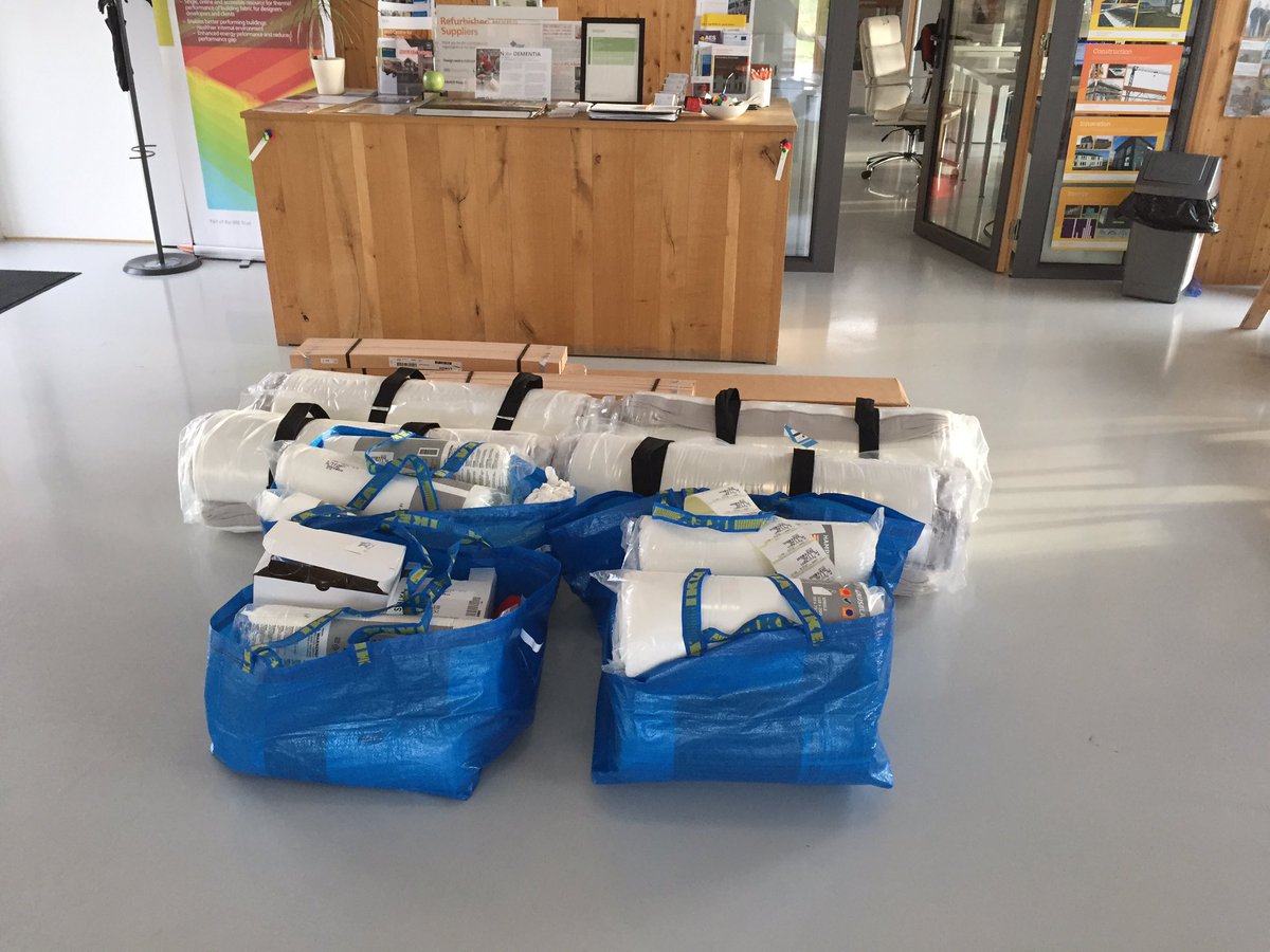 Preparing for <a href="/IKEAUK/">IKEA UK</a> visiting and staying with us for two days <a href="/BRERavenscraig/">BRE Ravenscraig</a> getting into Sustainable Living <a href="/BREIPark/">BRE Innovation Park</a>