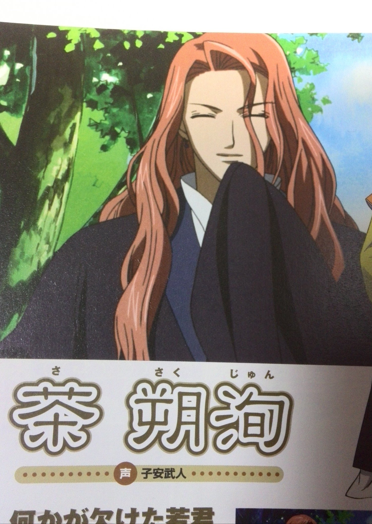 はる 彩雲国物語の茶朔洵 衝撃的なキャラだったから軽くトラウマ あなたの子安武人はどこから