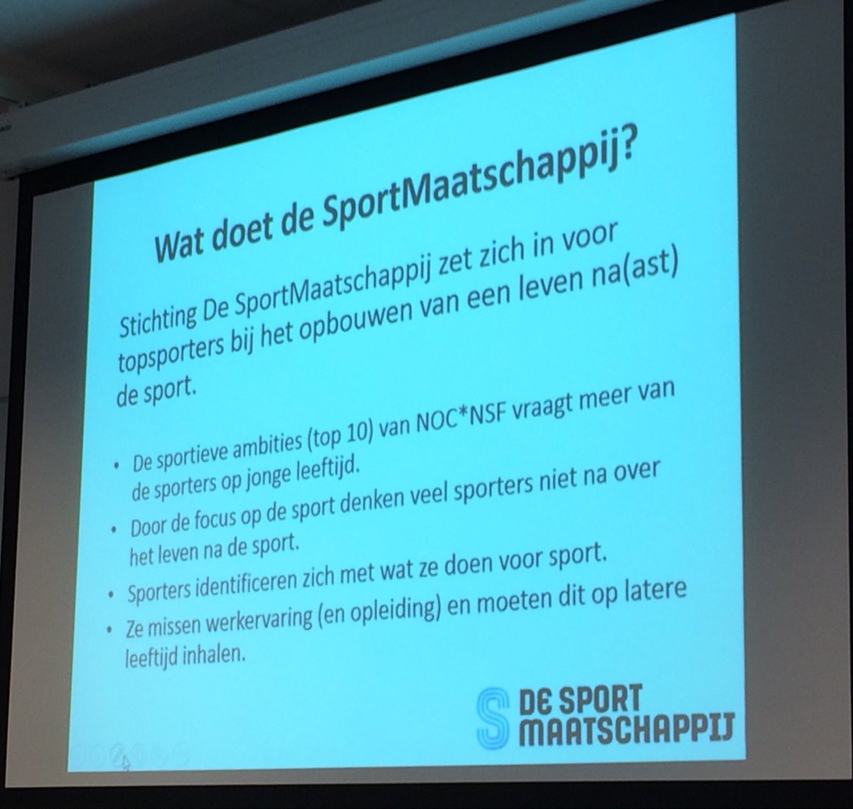 HP_Sportwereld's tweet photo. Een leven na(aast) de sport- of de opleidingscarriere. Irene van der Knaap @sportmtschappij @SPECO @FEHTILBURG @Fontys https://t.co/QG64Av7Huo
