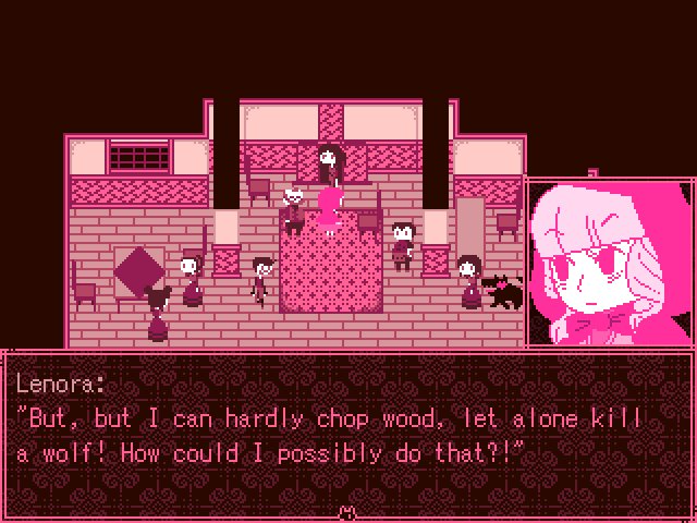 itchio's tweet photo. The Huntress of the Hollow: A short, linear, pseudo-rpg game where the Hunted becomes the Huntress. https://t.co/Iur5tHwXwn by @bleetdev https://t.co/cvn6BLHbh5