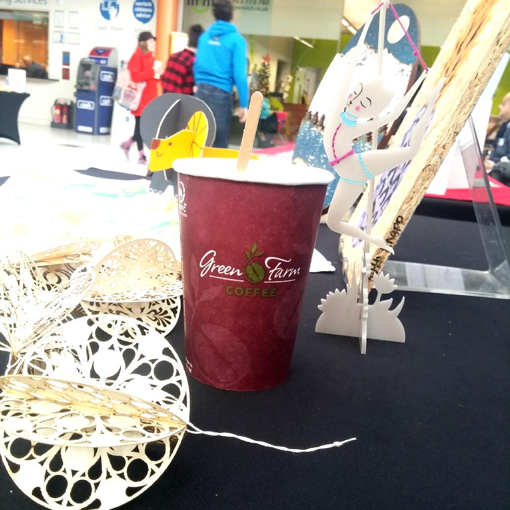 Thank you to <a href="/greenfarmcoffee/">Green Farm Coffee</a> for keeping the <a href="/BuyLocalNorfolk/">BuyLocalNorfolk</a> Christmas fair caffeinated.