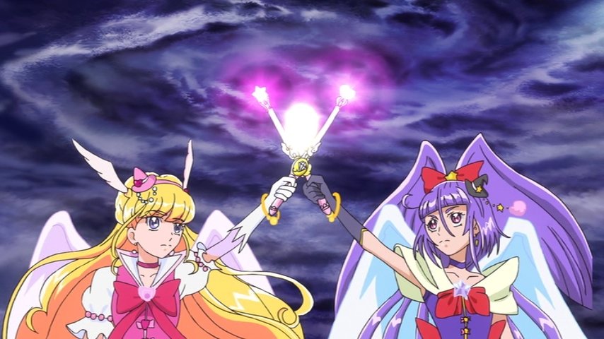 ささかつ 奇跡の魔法でのキュアミラクル Amp キュアマジカルの強化フォームはダイヤスタイルをメインにしながら歴代プリキュアの要素も入れているように思う プリキュア プリキュアオールスターズ 魔法つかいプリキュア T Co Pg9z5gazre Twitter