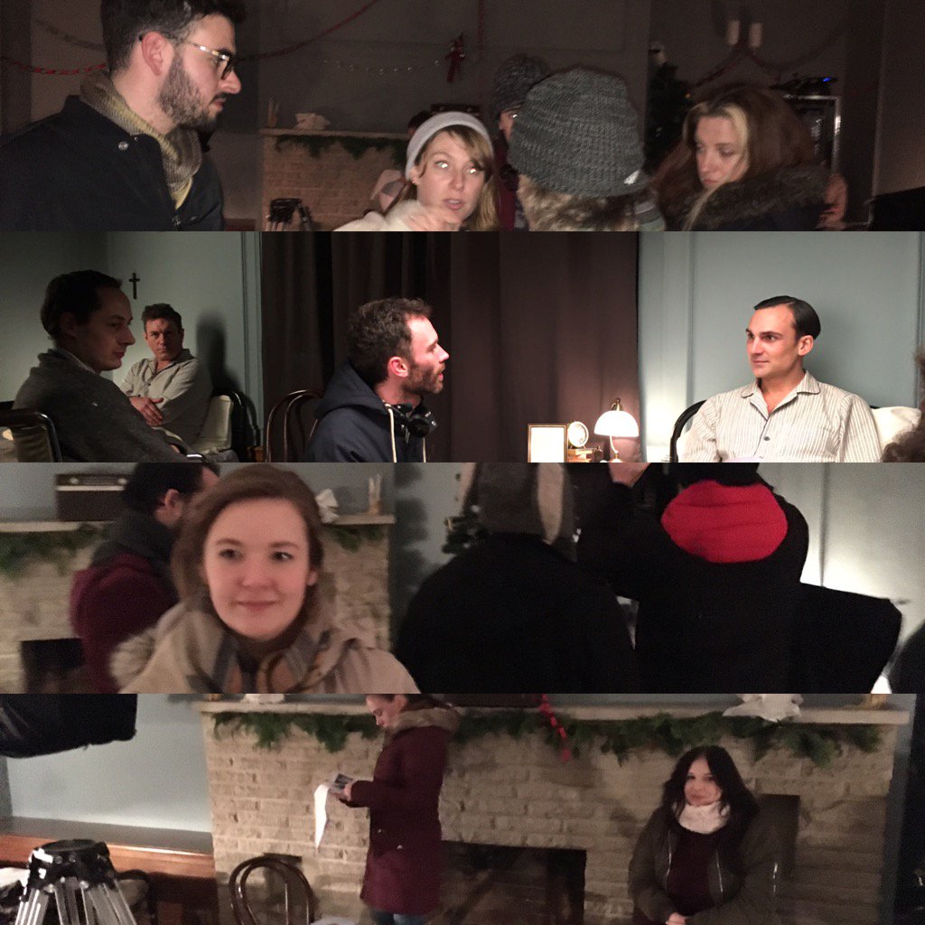 Trainees on set in Norfolk for signatures #NPW @SkillsetSSC <a href="/RedRock_E/">RedRockEntertainment</a> #filmtraining #Norfolk #Norwich #cinema
