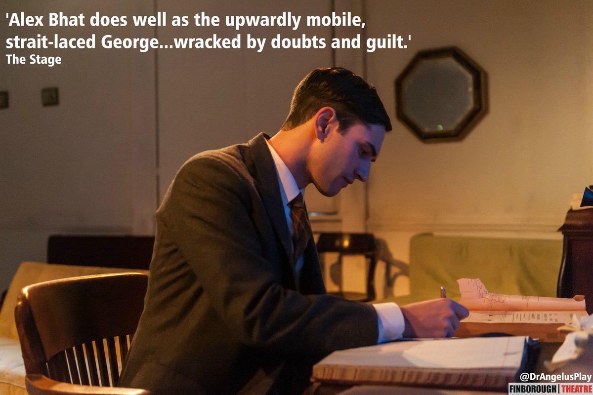DrAngelusPlay's tweet photo. Curtain is about to go up on our ADDED DATE - hope you didn't miss this fantastic cast in action !m@DrAngelusPlay  @finborough #soldout https://t.co/r9msyQCsAU