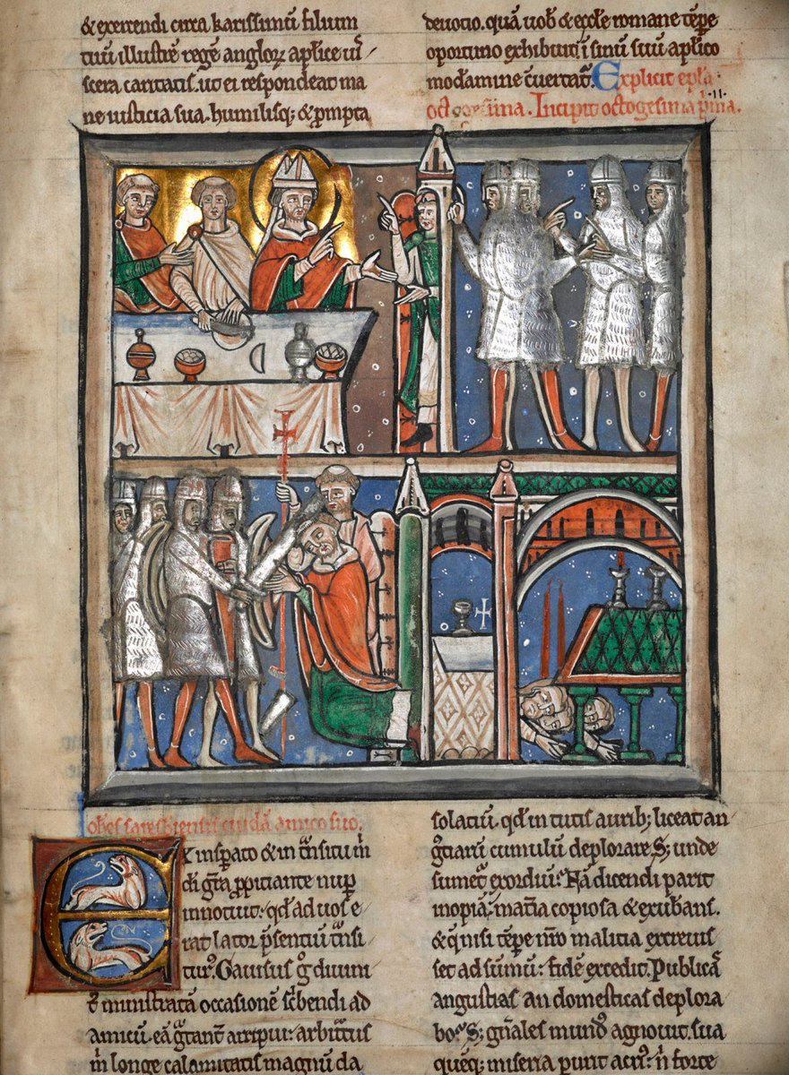 MedievalArtRes's tweet photo. Locating Becket https://t.co/LTsNu7zD9I https://t.co/0e0bfVzILh