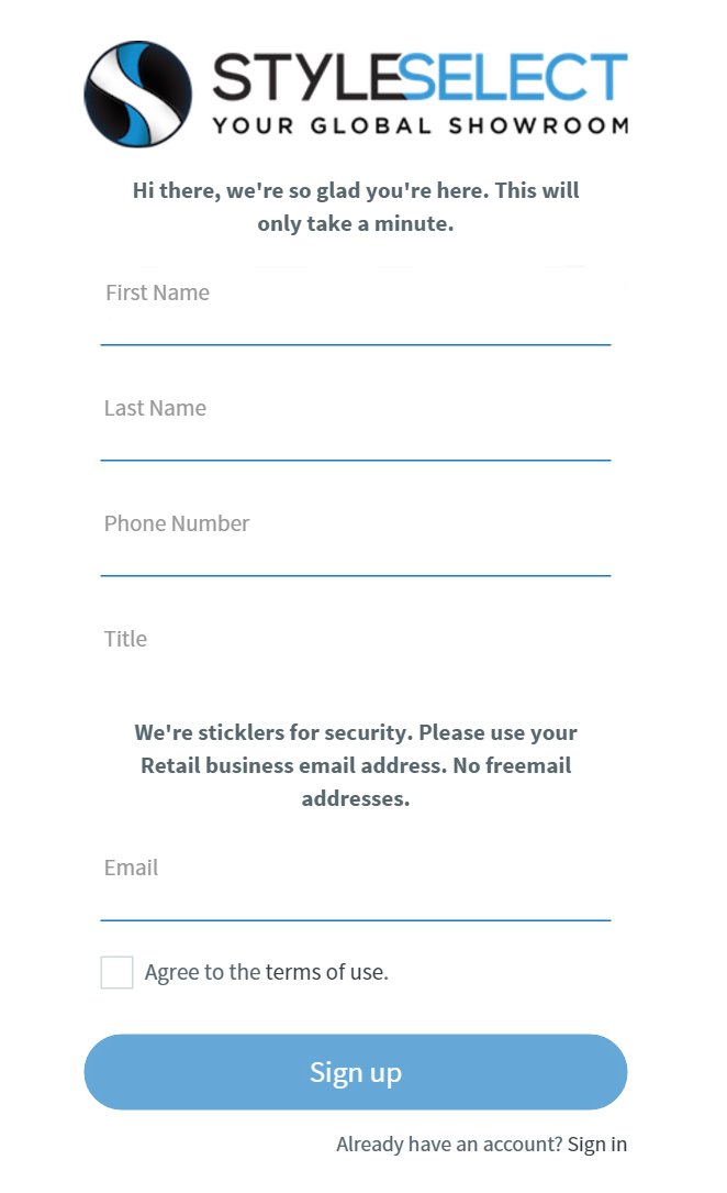 StyleSelectTech's tweet image. Buyers: all you need is to fill out 5 info sections and check a box to join the StyleSelect marketplace #fashiontech #SimpleIsBetter
