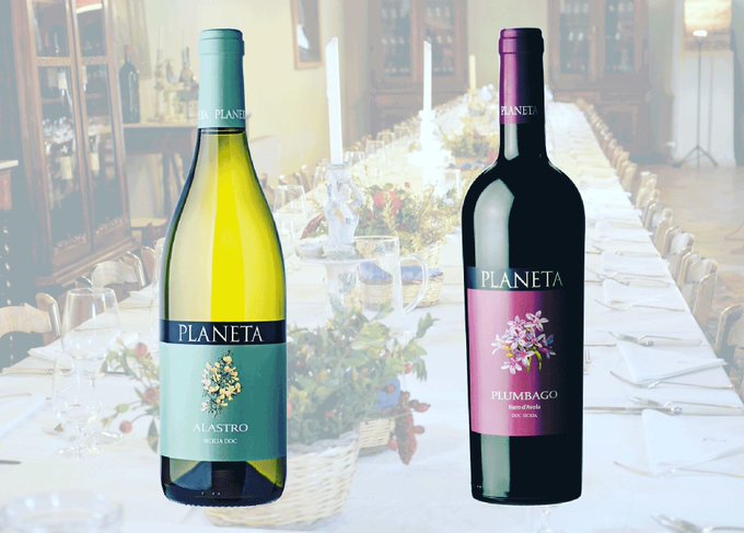 iswacademy's tweet image. Per decorare la tavola durante le feste, utilizzate i fiori Alastro e Plumbago, nomi anche di 2 vini @PlanetaWinery