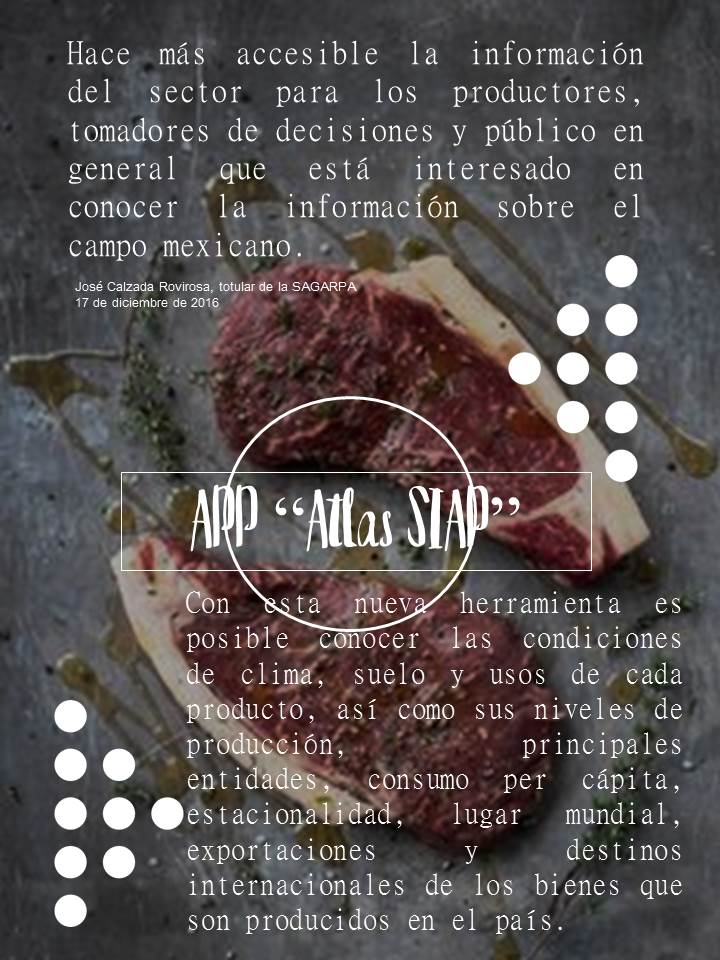IgnacioLastra1's tweet photo. #APP #AtlasSIAP herramienta que da a conocer las condiciones de #Clima, #Suelo y #Usos de productos del #Campo @ppcalzada https://t.co/UvGyCEy246