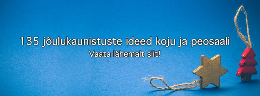 135 eriti vahvat ideed, kuidas tuua jõulurõõmu ja -melu tuppa. ow.ly/i9zx307gSB3 #jõulud