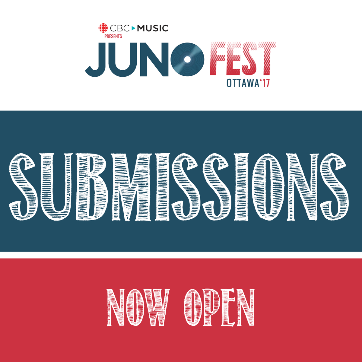 TheJUNOAwards's tweet photo. Canadian artists! Submissions for #JUNOfest are open! Play @ this 2 night music fest in Ottawa for the 2017 #JUNOS! https://t.co/zY4uwnvFFt https://t.co/kpcbUopuaR