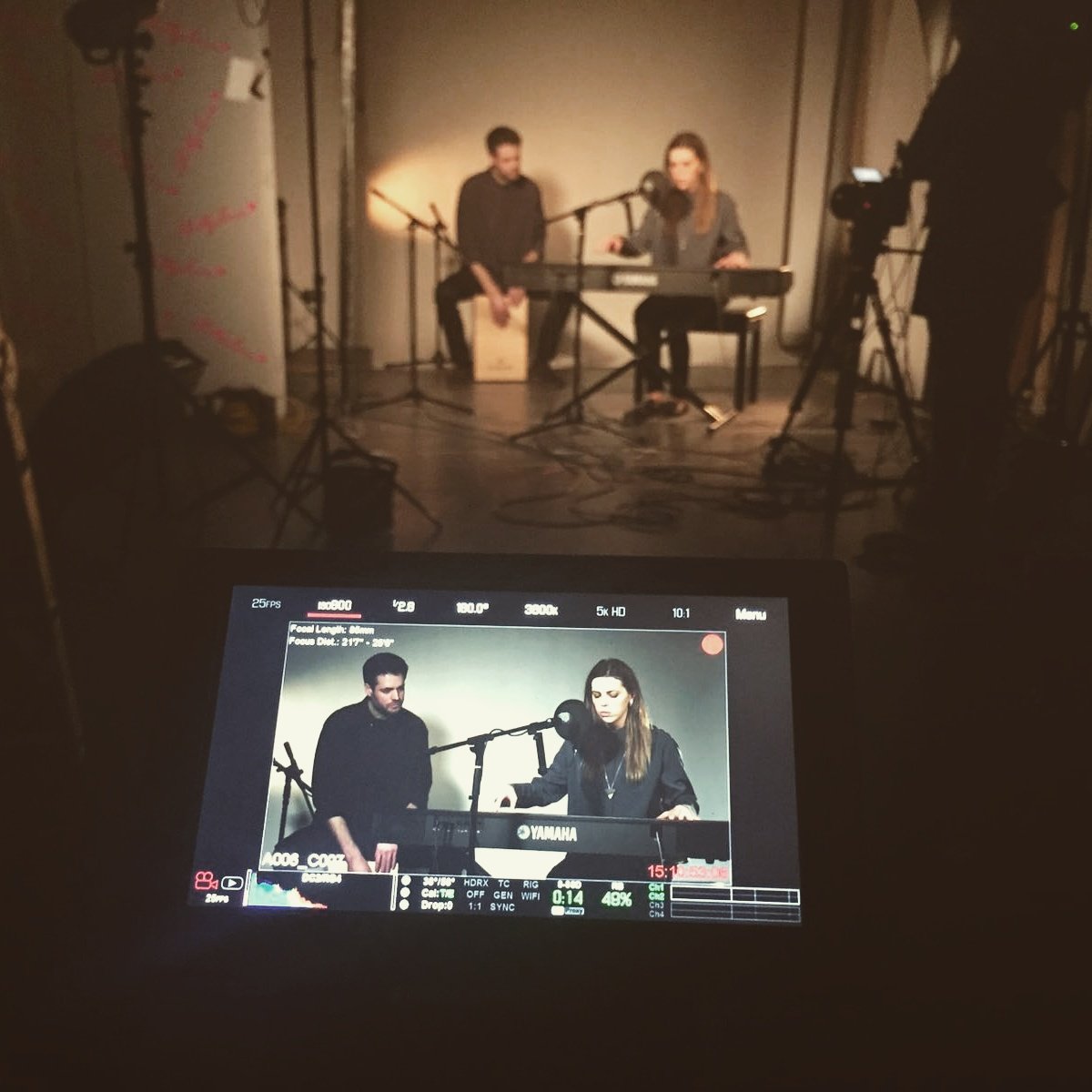 Great little #video session today with the beautiful <a href="/Story_Culture/">Story Culture</a> team and Rupert Rathbone on cajon - what a treat!