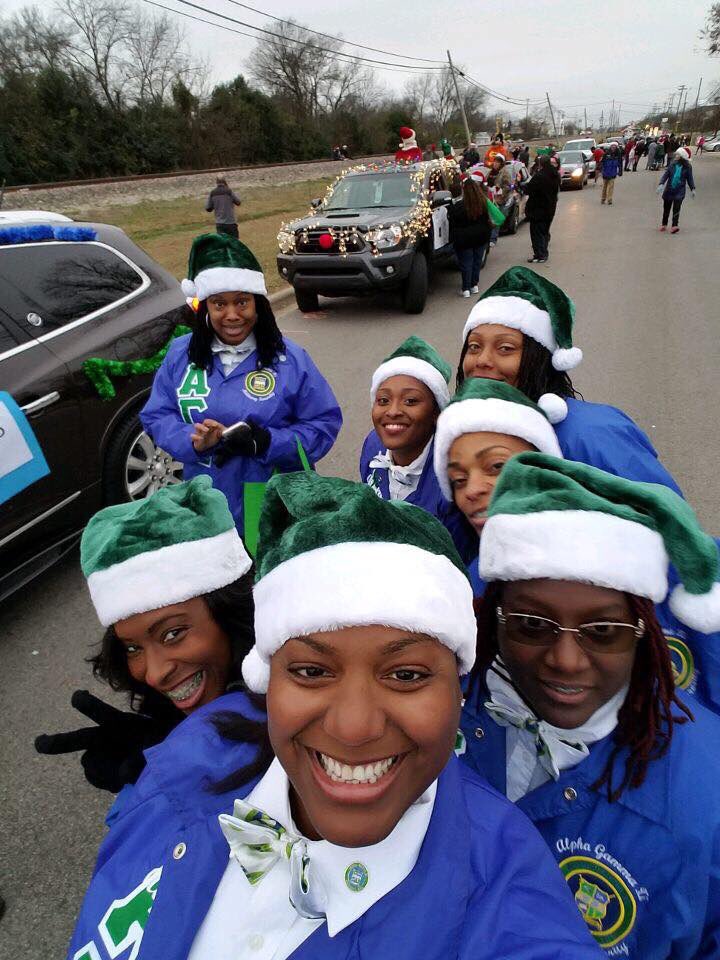 BetaBELLES's tweet image. The AGXi Beta Chapter sharing tons of holiday cheer at the Killeen Christmas Parade!