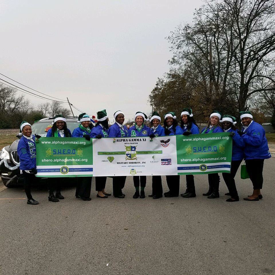 BetaBELLES's tweet image. The AGXi Beta Chapter sharing tons of holiday cheer at the Killeen Christmas Parade!