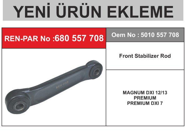 renpar_expert's tweet photo. #NewProducts #5010557708 #FrontStabilizerRod #Rod #Stabilizer #RenaultTrucks #MagnumDxi #Premium #PremiumDxi #RenPar https://t.co/T0miiAiNrQ