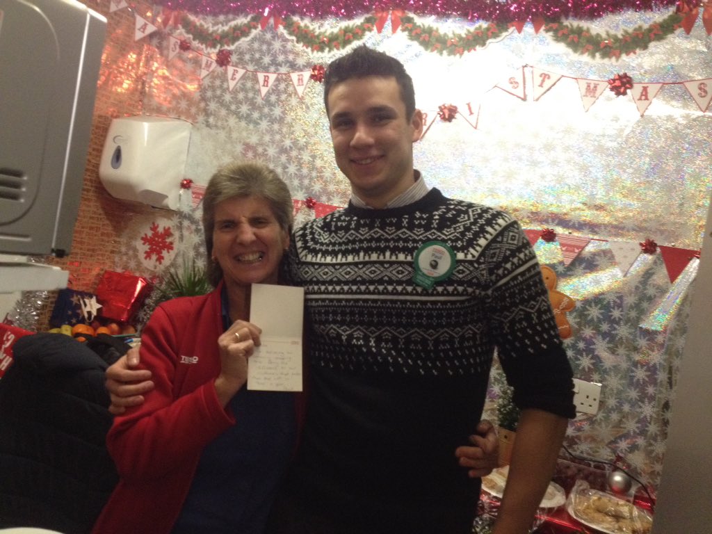 paulmear's tweet photo. Today's Christmas Superstar is the one and only Stella!! Getting great feedback from customers even when you've had a bad day!! https://t.co/bXogyAu5X4