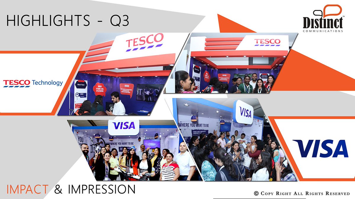 distinctcomm1's tweet photo. We thank #Visa #Tesco for giving us this opportunity to create #ImpactandImpression towards women empowerment.
#womenintechnology https://t.co/ncclmJ478w