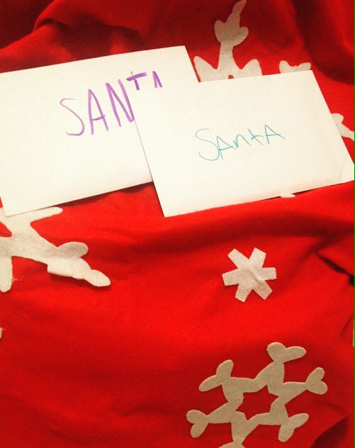 ThenextstepE's tweet photo. Posting these letters to Santa after our Christmas Elf Visit yesterday 🎄 https://t.co/Q54ISqNdZ3