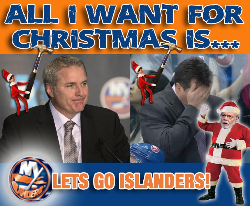 SP19hockey's tweet photo. So what does every fellow #isles fan WANT for Christmas? (or Hanukkah)
#fireSNOW
#fireCAPUANO https://t.co/BsZlwUovej