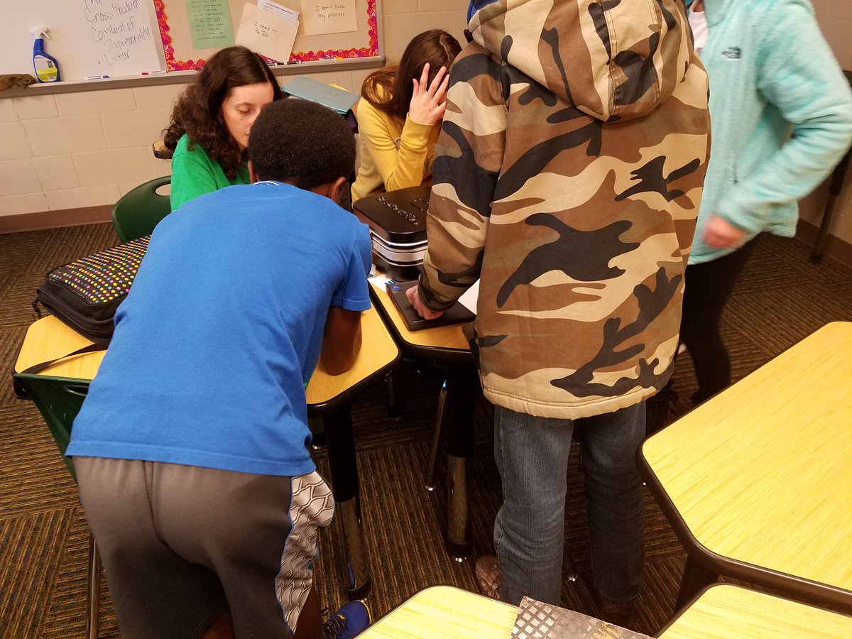 kylepace's tweet image. Saving Algebra in Mrs. Lee's class this morning! #breakoutedu #foreverGV #gveaglepd