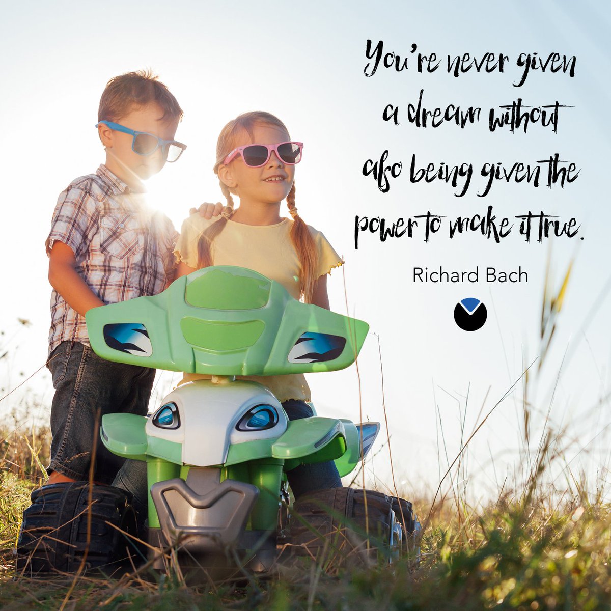 BUNN's tweet photo. "You’re never given a dream without also being given the power to make it true." - Richard Bach #mondaymotivation #mugmotivation https://t.co/O3ErskvoIJ