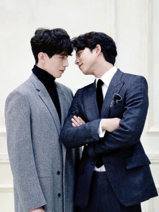 AquaSasai's tweet photo. งานดี๊ยยยยยย ดียยยย ดู1ได้ถึง2 #GongYoo #DongWook #Goblin #ยักษ์ยม กำลังจะลงแดง ไม่น่าดูตอนออนสดเลย https://t.co/NVKKv6KJ8b