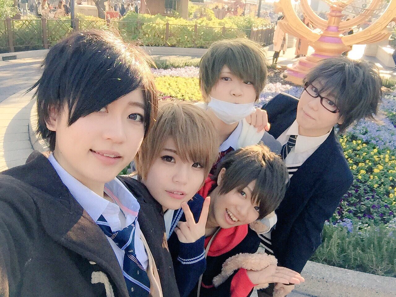 平櫛拓海 ありがとうございました Sur Twitter みんなで制服着て お揃いのカチューシャ付けて お揃いのポーズして はしゃぎまくって青春してきた 皆と来れて最高だった 大好きだ 皆他校設定 制服ディズニー プライアディーズ プラディズニー