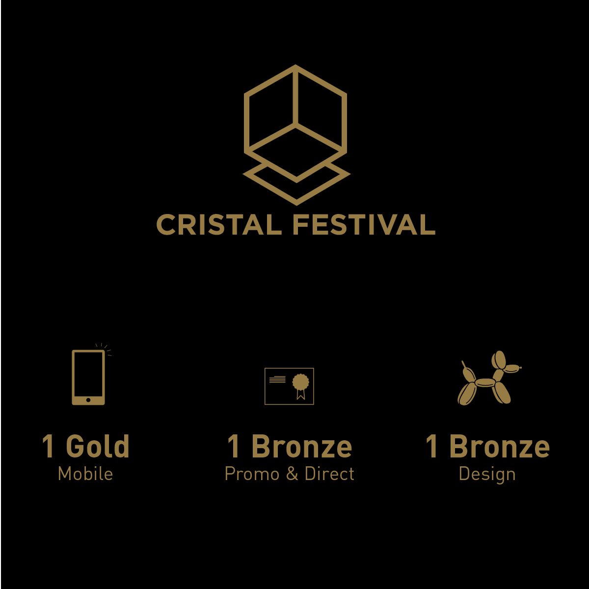 WConranDesign's tweet photo. 🏆 7 shortlist, 1 Gold et 2 Bronze pour #ParisIsOurGift @ParisAeroport et le concept retail Originals @Macdonaldsfr #CristalFestival #Proud https://t.co/5Cns5DSSZ7