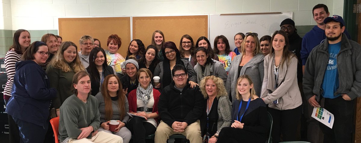 Enger's great staff eager to start using Twitter on this very cold morning.  Follow us!  #D83Engersparkle #D83shines