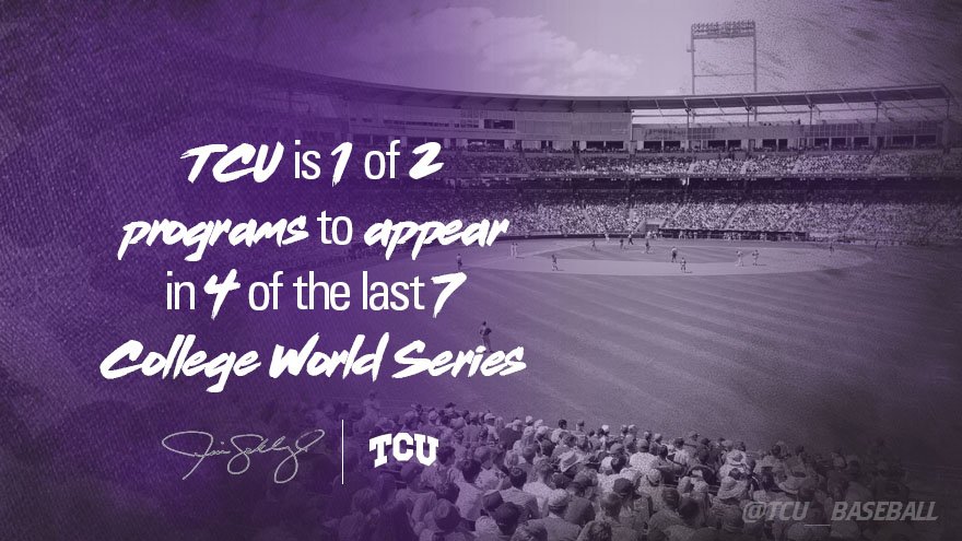 TCU_Baseball's tweet photo. #ToadToOmaha https://t.co/4Q9gRPRqjY
