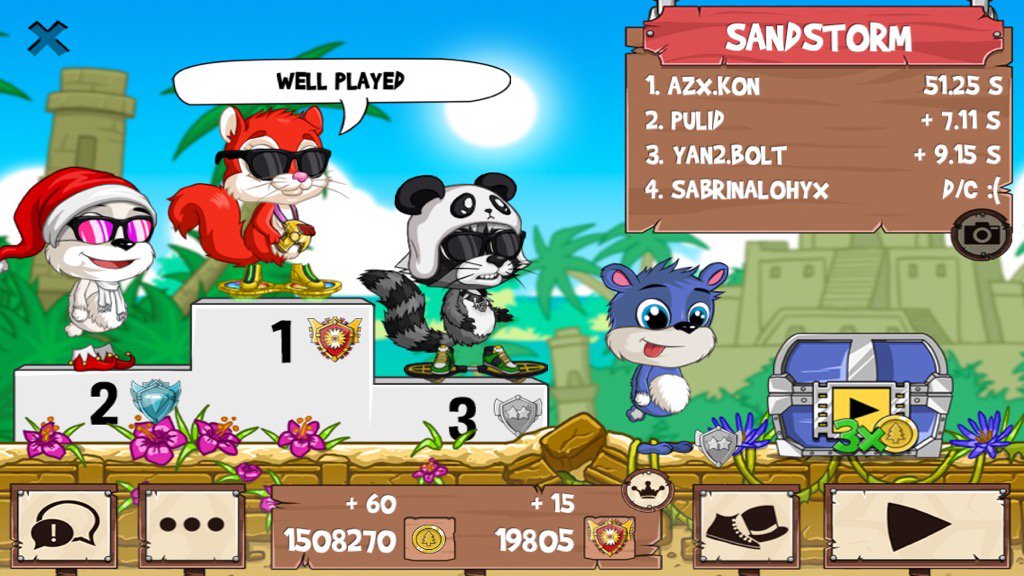 Kon_Azhar's tweet image. All those guys just got washed #funrun2 #PULID #Bolt #sabrinalohyx