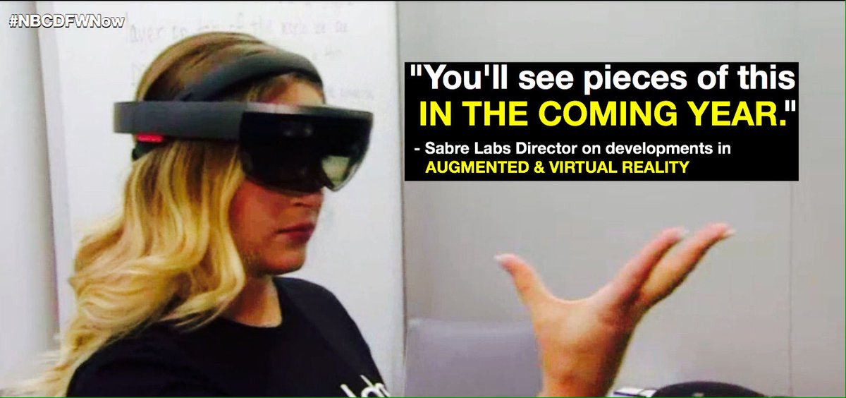 BenRussellNBC5's tweet photo. Innovative @SabreLabs of @Sabre_Corp in Southlake working on 'Minority Report'-style travel software https://t.co/qt2Z3GMm1z @NBCDFW https://t.co/ZKvenBUub1