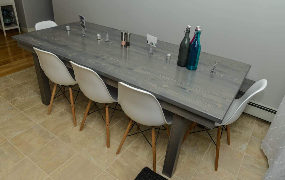 ekrustictimber's tweet photo. Classic grey 7ft harvest table and matching 7ft bench.  See more pics on our Facebook page. 
#harvesttable
#rustic
#pei
#maritimes
#nb411 https://t.co/6KLXbBoo4Q