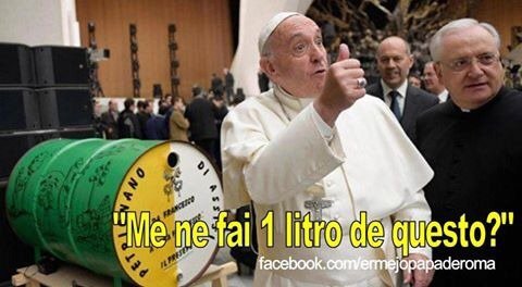 Bodom_Hell's tweet photo. #teamestinzione #papafrancesco #tweetmuto https://t.co/VD7pXO0iDr