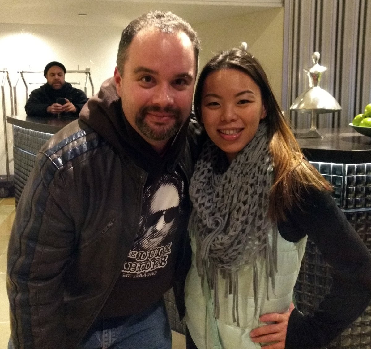 DanChoina's tweet photo. It's WENDY LEE!!! #WendyLee #ColliderNYC #MovieTalk #YayItsWendy https://t.co/0CXpi9Bcou