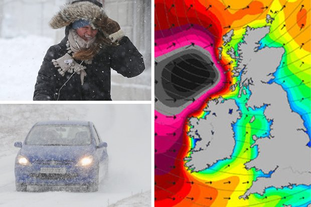 dailystar's tweet photo. Monstrous 100mph MEGASTORM to savage UK for 12 days over Christmas from TODAY #weatherwinter https://t.co/VePgpA11d9 https://t.co/XfK4i1A025