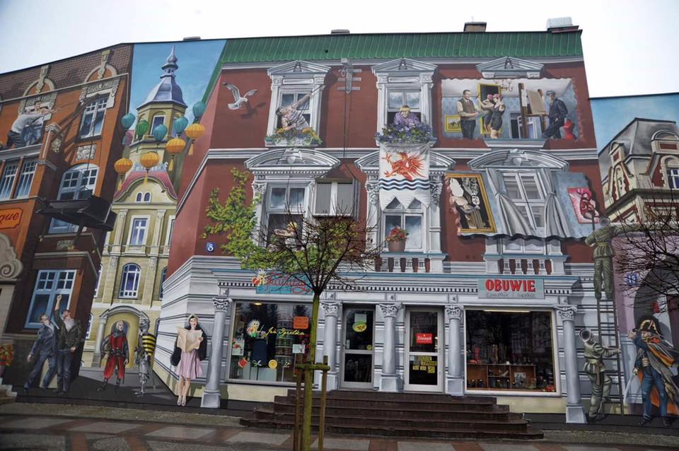 brylapl's tweet photo. Nowy Mural w Słupsku. Mieszkańcy są zachwyceni https://t.co/5k4XhbTlQh https://t.co/nozNV3nHNz