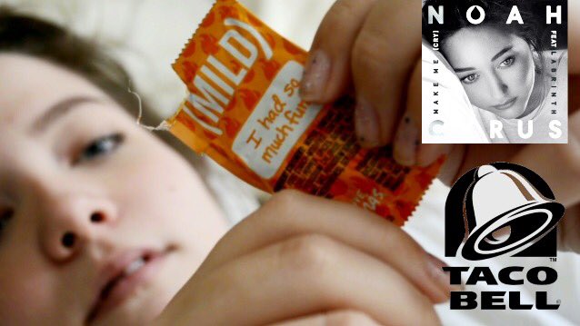 EmilyBWeekly's tweet photo. Make Me (Cry) - Taco Bell                If you love/hate Taco Bell, this video is for you. https://t.co/ysoyUlsoKO https://t.co/6jG96jOtBG