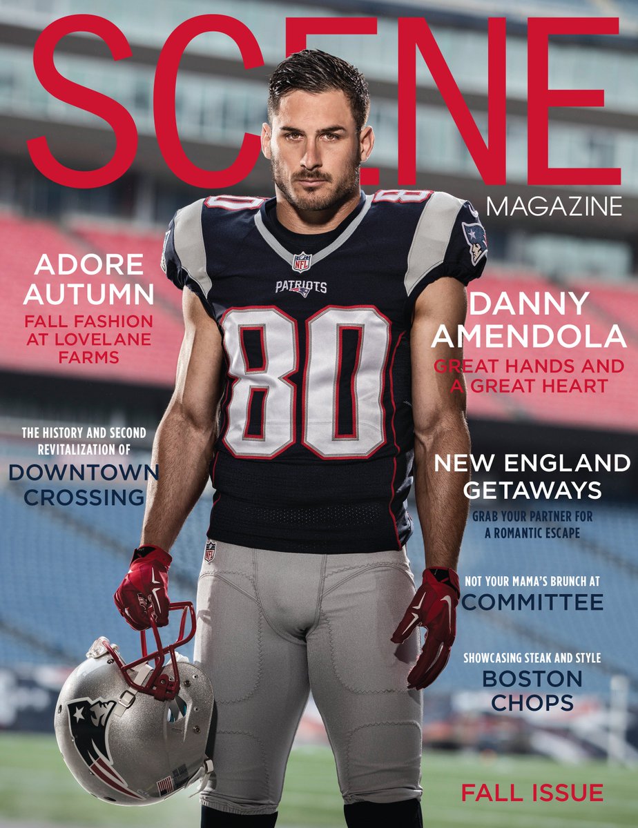 BostonSceneMag's tweet image. Incase you missed it, we had this stud on our fall cover. @DannyAmendola @Patriots