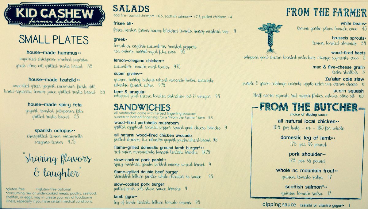 Kid_Cashew's tweet photo. What’s for YOUR lunch today QC?! #KidCashew #lunch #deliciousness #Dilworth #community #CLT https://t.co/06rmJ621gF