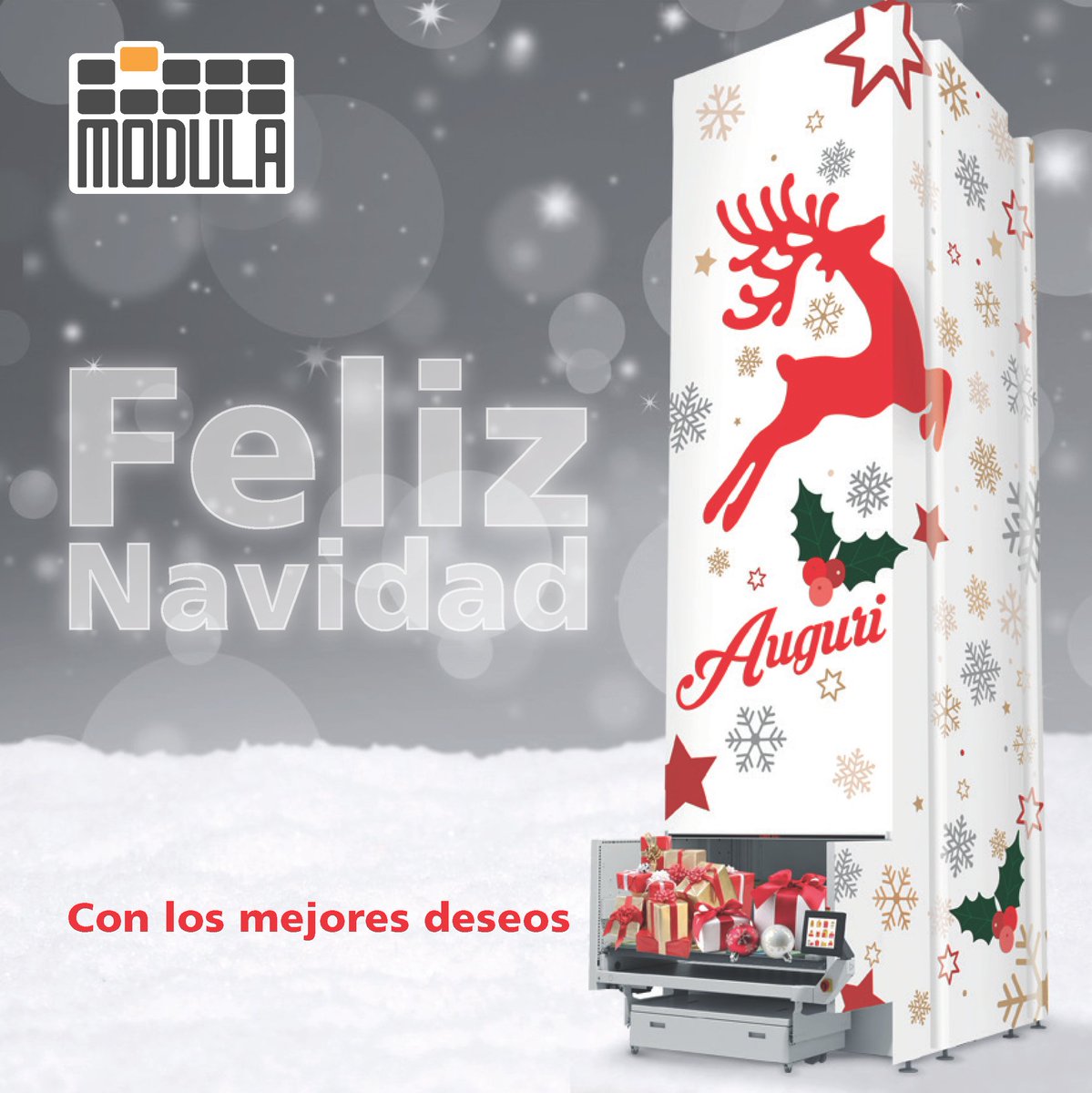 ModulaMX's tweet image. El equipo de MODULA México les desea felices fiestas y un muy próspero año nuevo