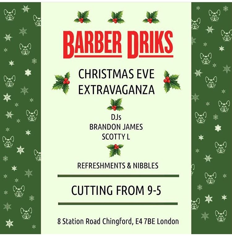 brandonjamesuk's tweet photo. Christmas Eve is looking eventful! 👀 @barberdriks @Club195 https://t.co/IINuDKvuLL