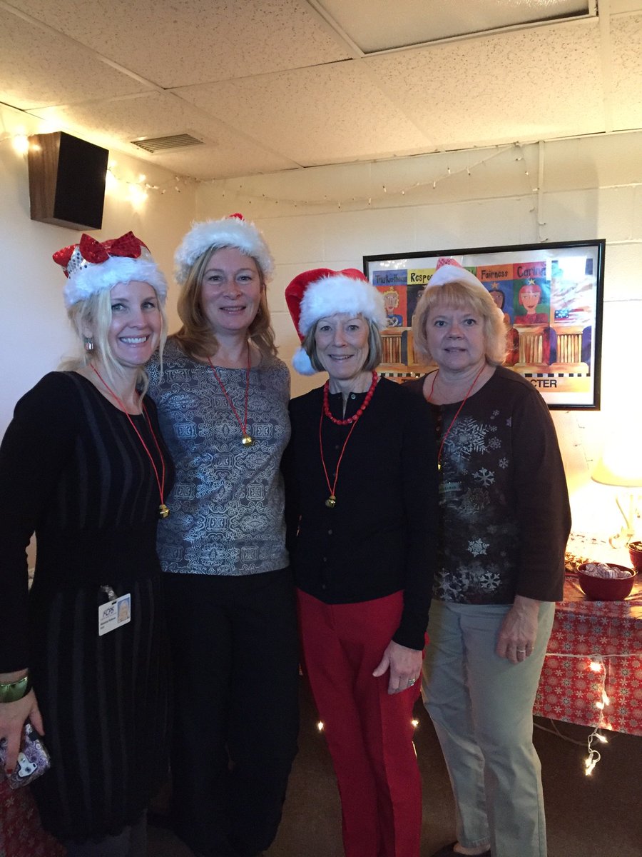 Here is our WMS Guidance Department getting into the Holiday Spirit!!!