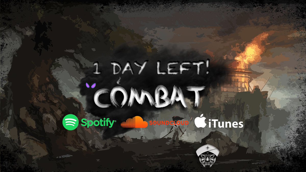 Bayrambas's tweet photo. 1 DAY LEFT!! ⏱ #BAYRAMBASS #COMBAT #SINGLE #EP #DJ #PRODUCER #MUSIC #EDM #TRAP #ALLGURU https://t.co/bwLOtepY0x