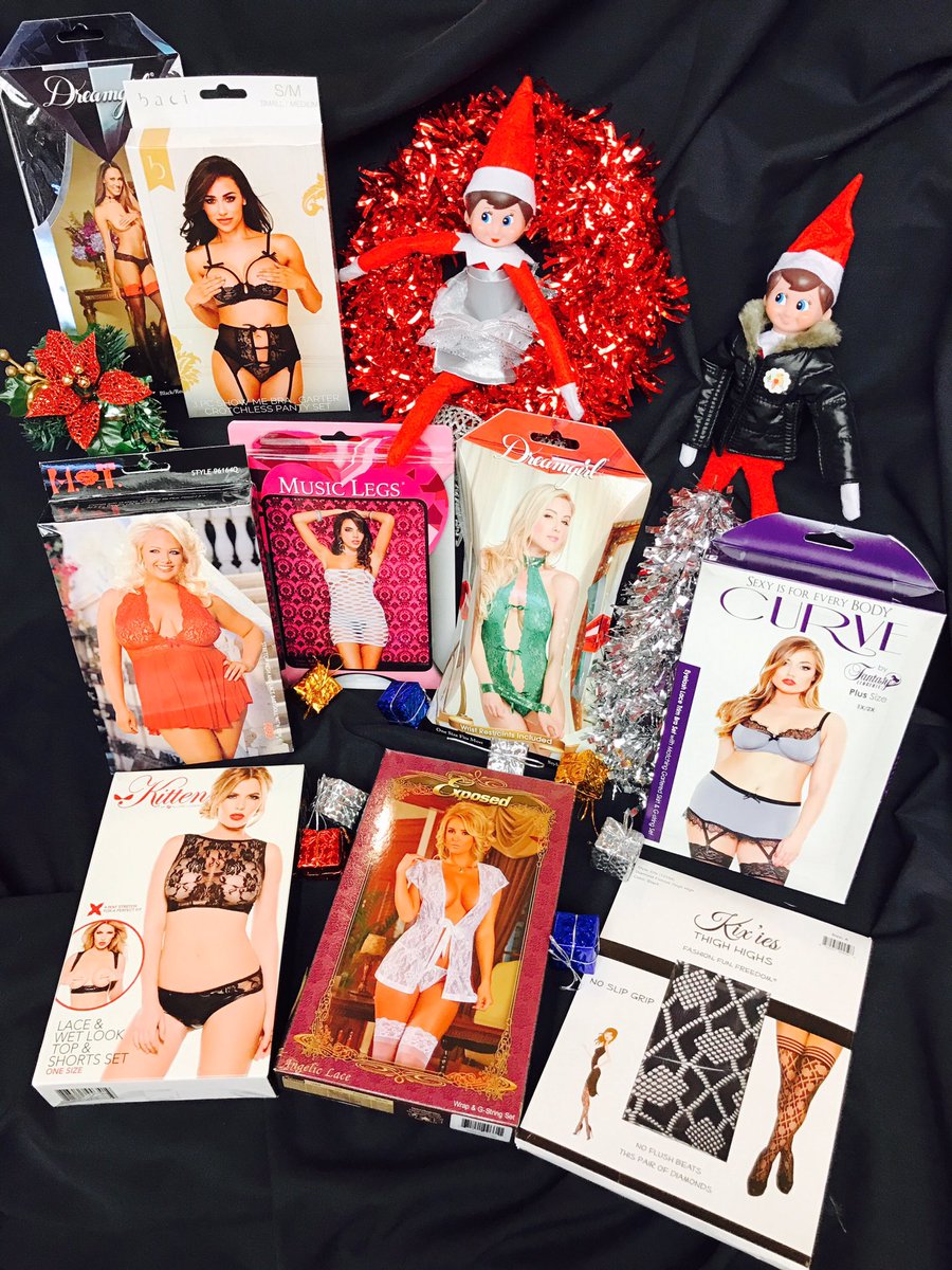 Dusty &amp; lusty made sure to stock up on enough to last the entire year #cindies #1infantasyandfun #12daysofchristmas #naughtyisbetterthannice