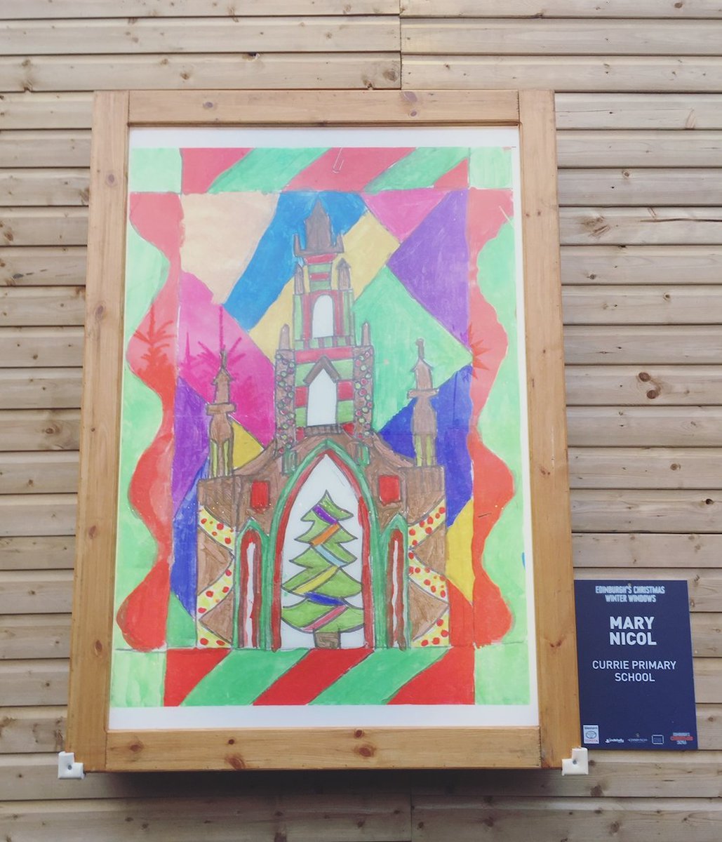 joannaccherry's tweet photo. On #OfficeAdvent2016 day19, #TeamEdinSW visited the Winter Windows display: a walkway of artwork created by talented pupils across Edinburgh https://t.co/Z1gYJscAnG