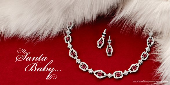 We have the perfect #gift to make your #holiday sparkle! #Molina #Diamond #Ruby