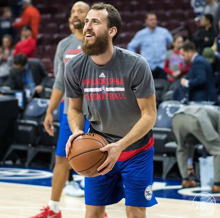 shpartnersok's tweet photo. • Sergio • 📸 #MadeInPHILA #Sixers @SergioRodriguez https://t.co/bJNS8bRXZf