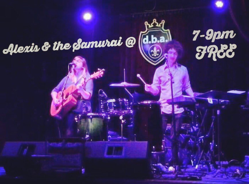 AlexisandtheSam's tweet photo. Come warm up and get cozy with us chestnuts tonight at @dbaneworleans. 7-9pm, NO COVER (however, blankies are allowed). https://t.co/iREWaxrNLy