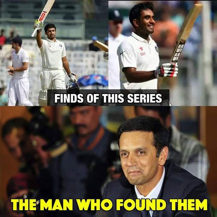 SirJadeja's tweet photo. 502 Runs Came From 2 Karnataka Batsman Out of Total Of 759.

Credits To Rahul Dravid Who Found Them.

#IndvsEng #KarunNair #KLRahul #INDvENG https://t.co/SfNUFSx5NI