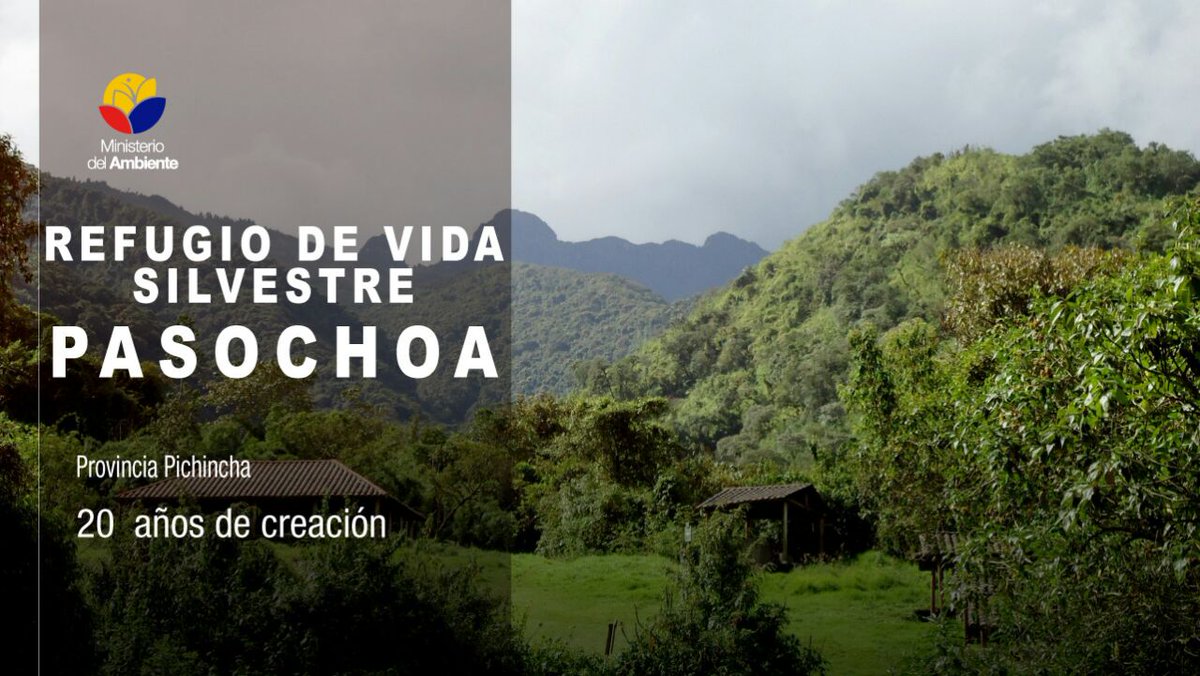 Resultado de imagen para REFUGIO DE VIDA SILVESTRE PASOCHOA